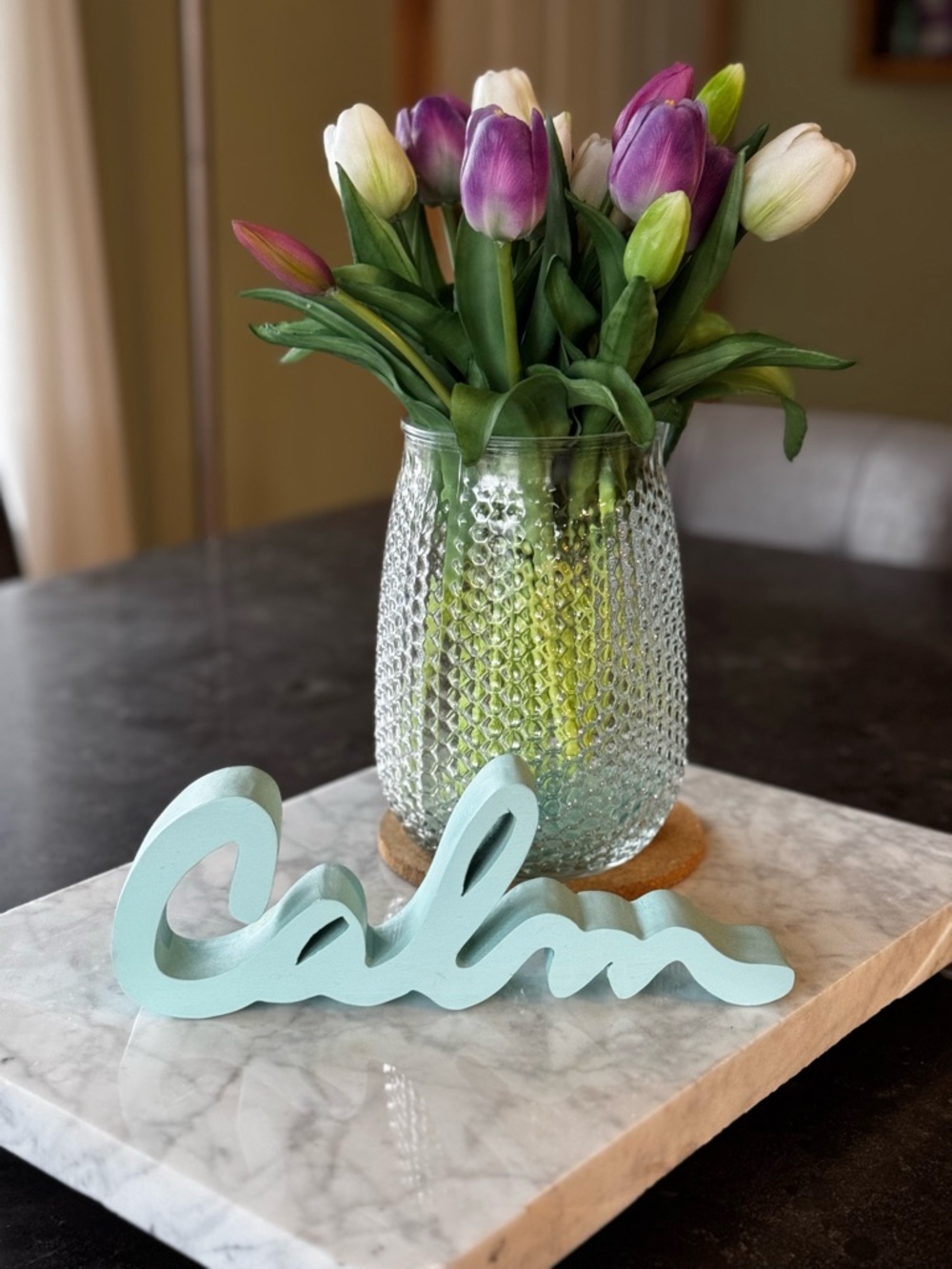 Home Accents 'Calm' Decorative Wooden Sign